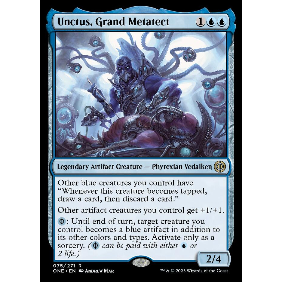 Magic the Gathering Singles - Unctus, Grand Metatect - Phyrexia: All ...