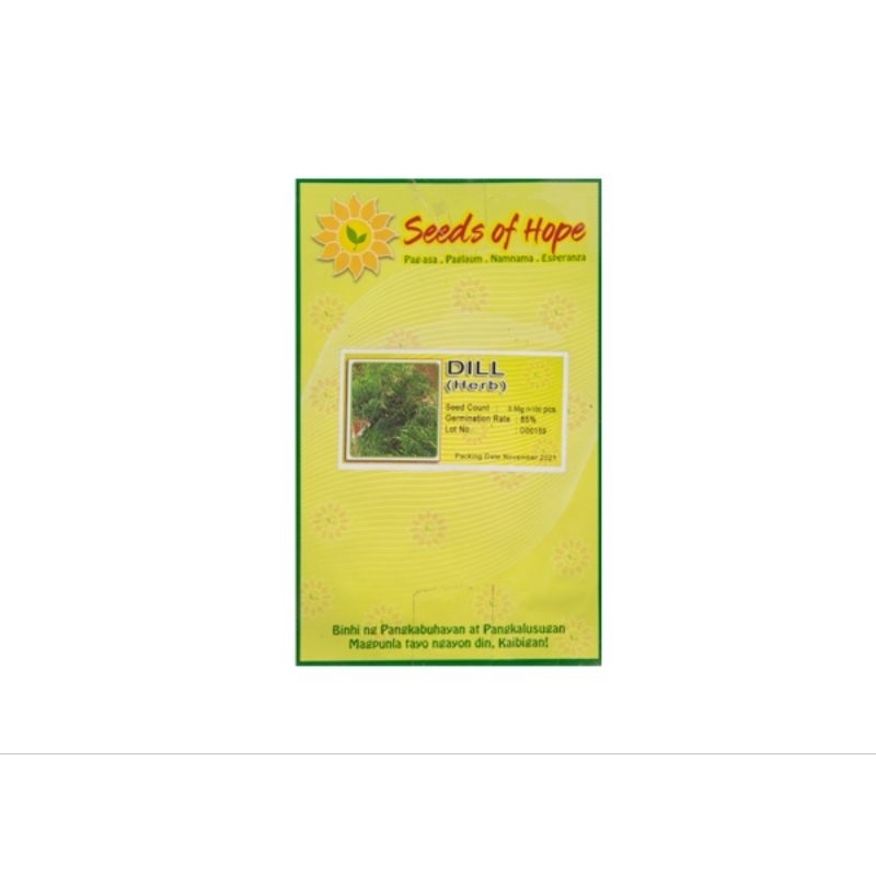 Harbest Dill Seed (Herbs) Shopee Philippines