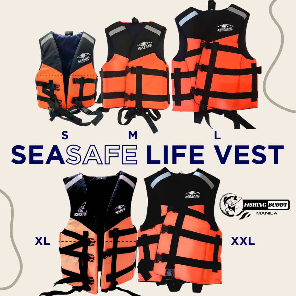 Sea Safe Life Vest Reflectorized Shopee Philippines