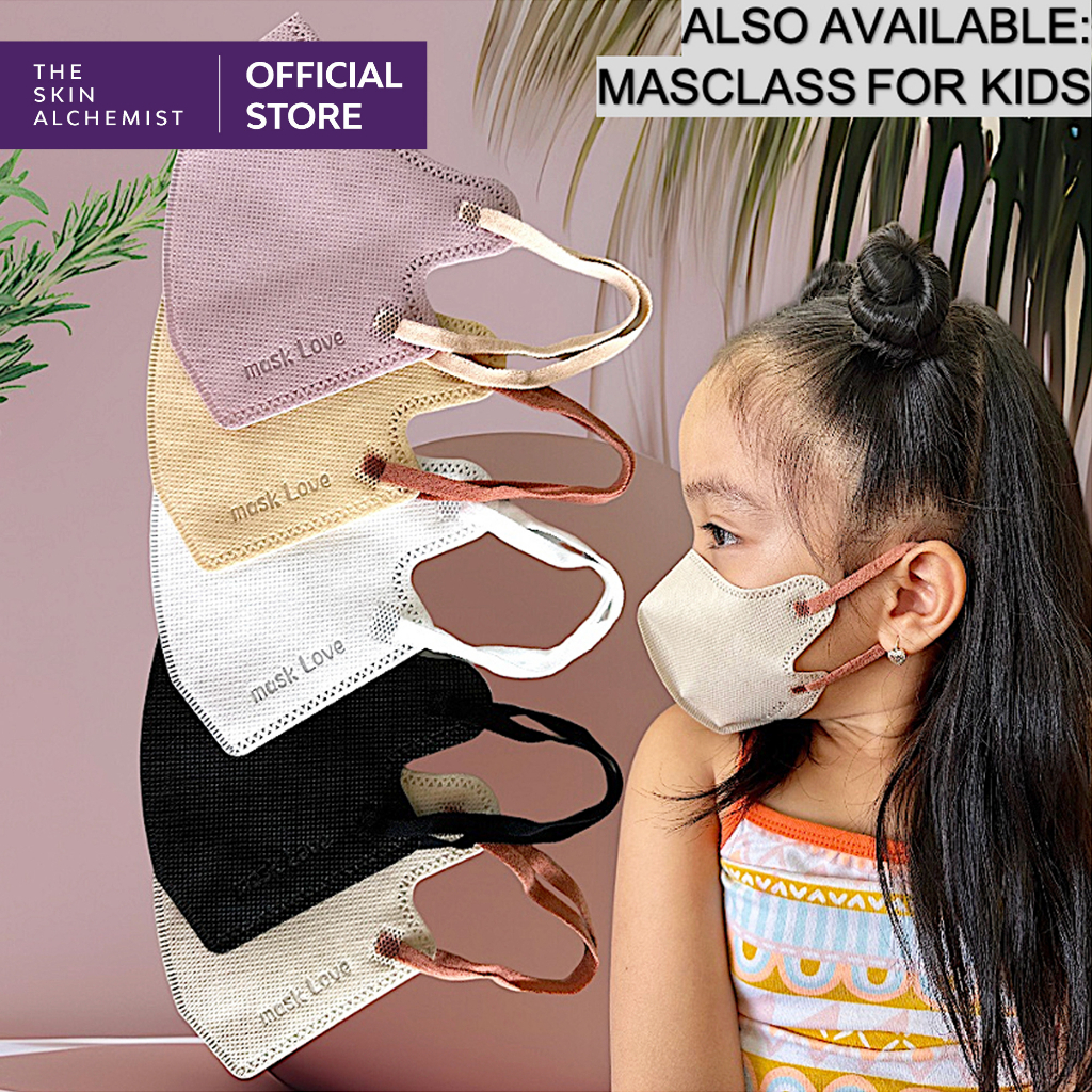 KIDS MASCLASS 3D KN95 Disposable Face Masks Made in Japan Shopee