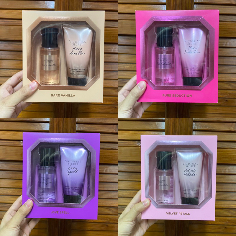 victoria's secret travel mist set