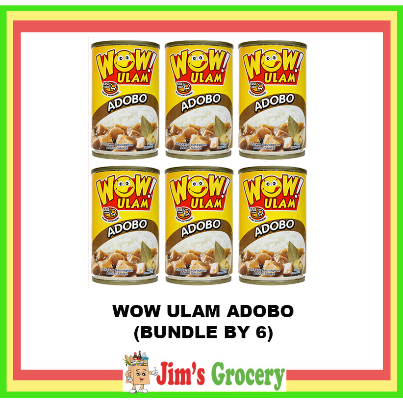 JIMS WOW ULAM ADOBO 155G (BUNDLE BY 6) | Shopee Philippines