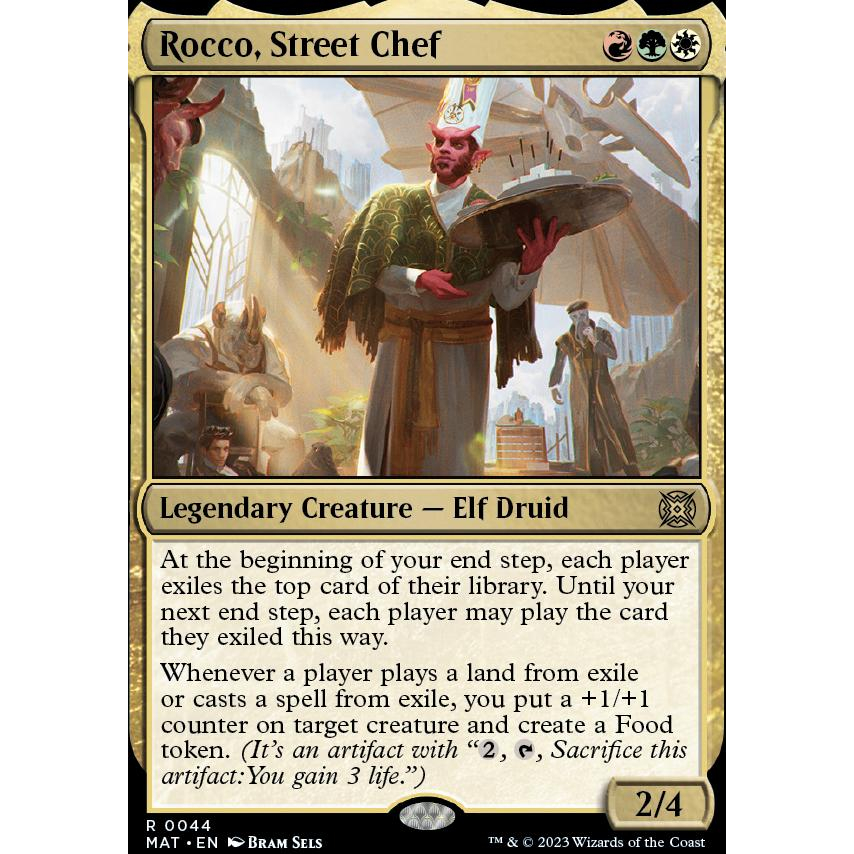 Rocco, Street Chef Rare March of the Machine The Aftermath Magic the ...