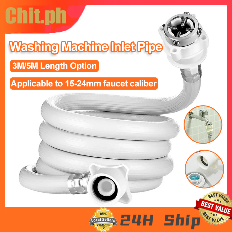 3/5M Washing Machine Water Inlet Hose Automatic Washing Machine Water