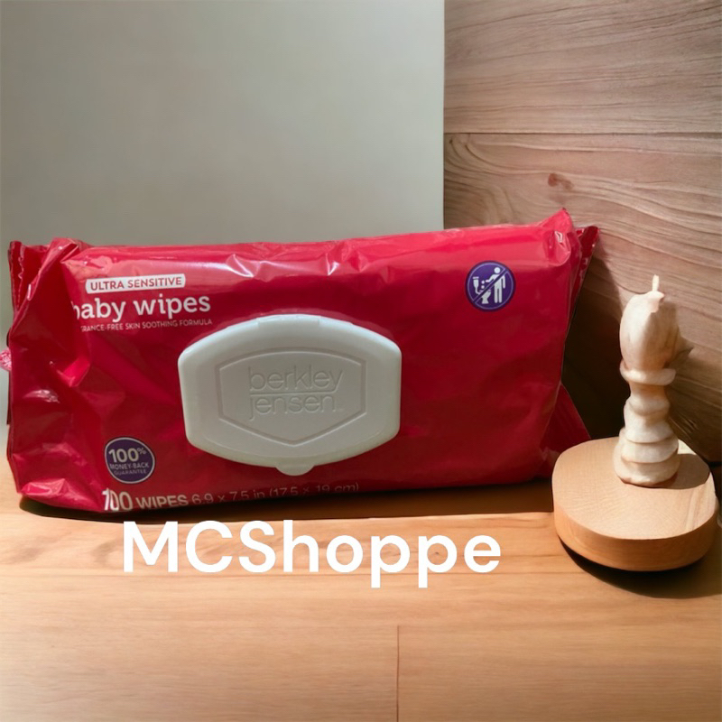 Berkley Jensen Baby Wipes(Ultra Sensitive)100 Wipes Shopee Philippines