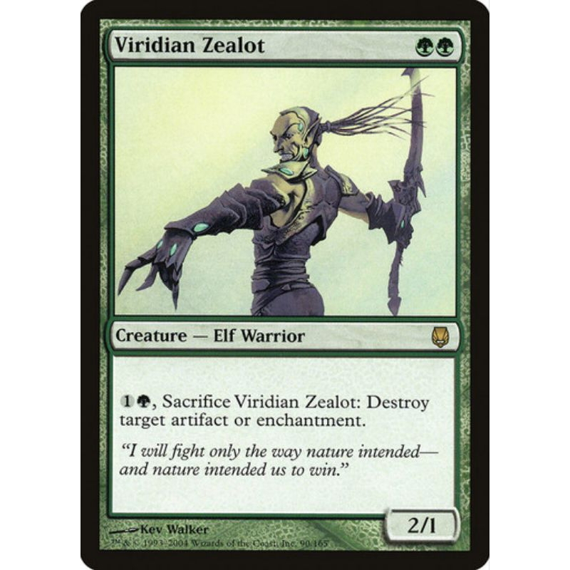 Viridia Zealot - DST - Rare - MTG Cards (WotC) | Shopee Philippines