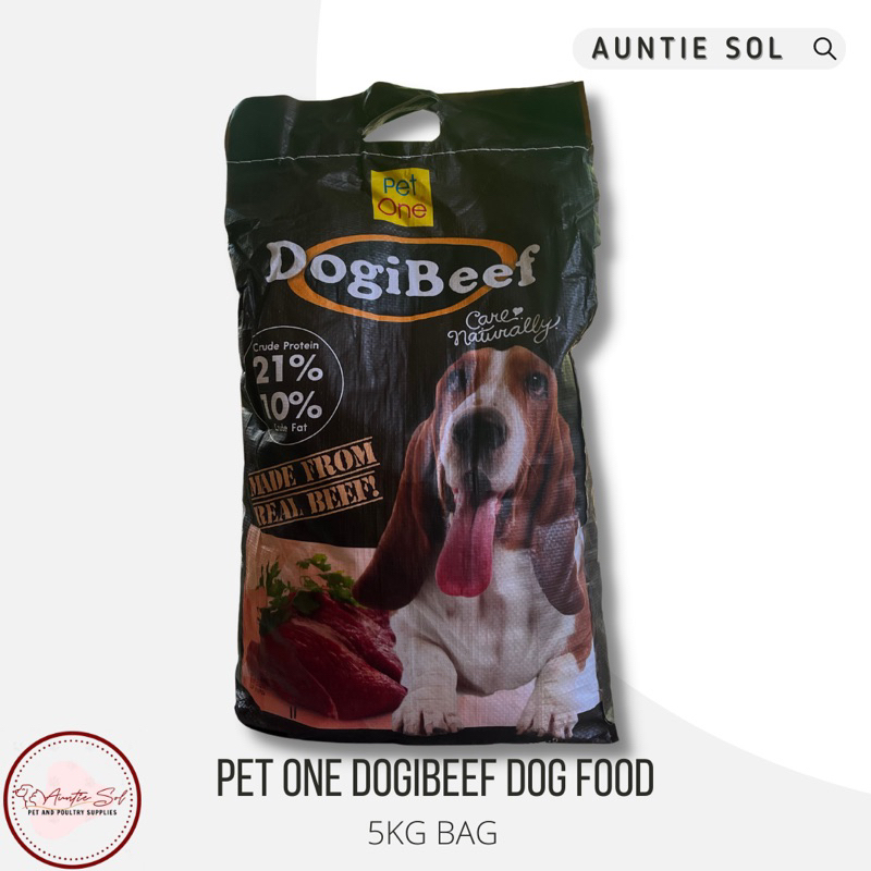 DogiBeef Pet One Dog food 5kg bag Shopee Philippines