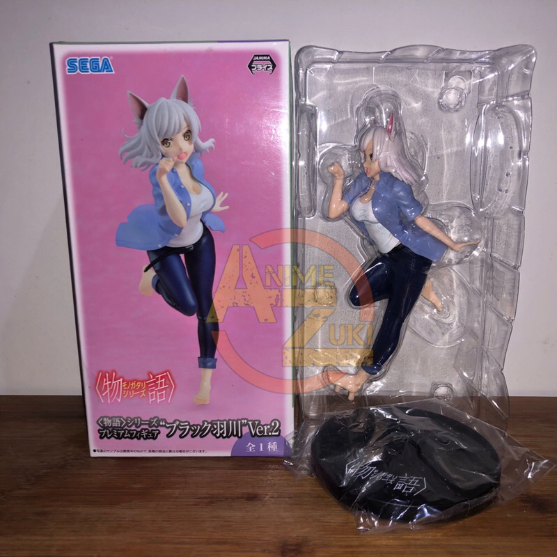 SEGA Monogatari Series - Tsubasa Black Hanekawa Figure | Shopee Philippines