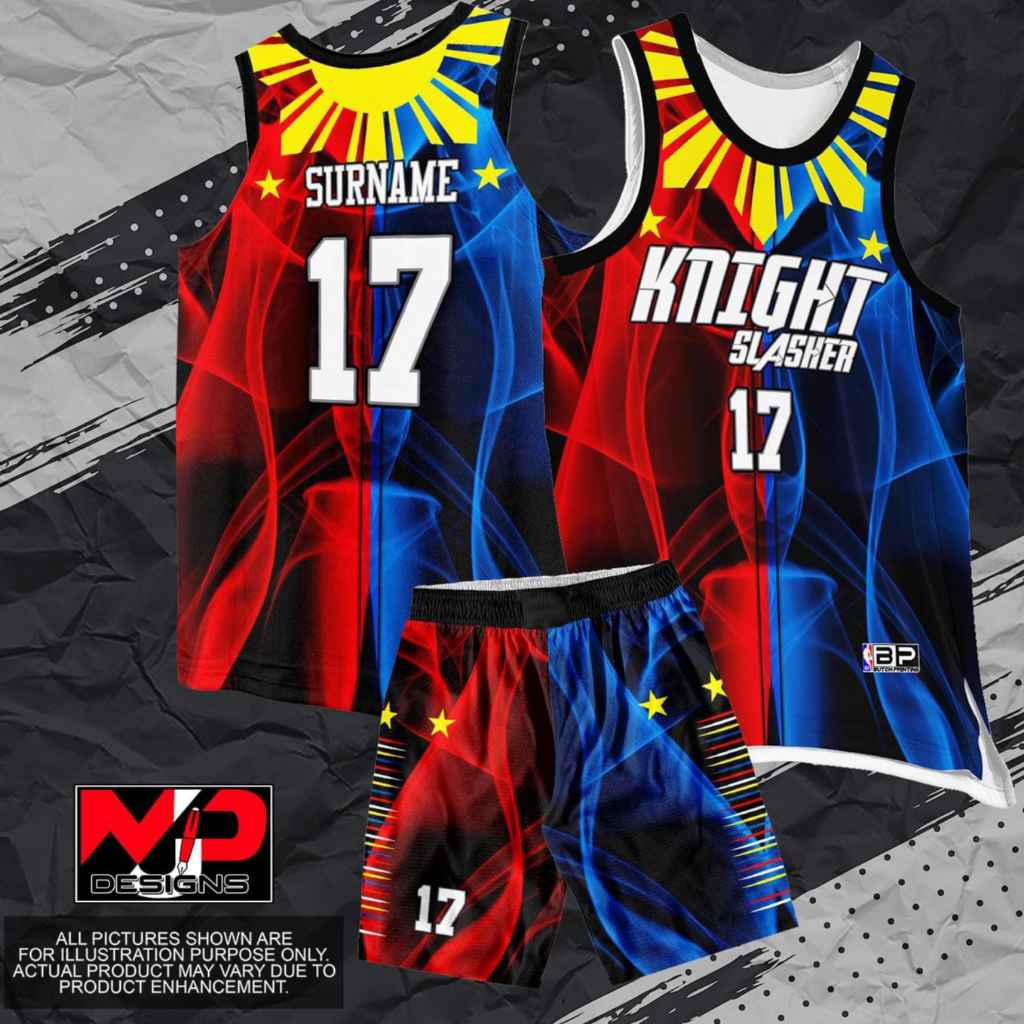 KNIGHT 02 BASKETBALL JERSEY FREE CUSTOMIZE OF NAME AND NUMBER ONLY FULL