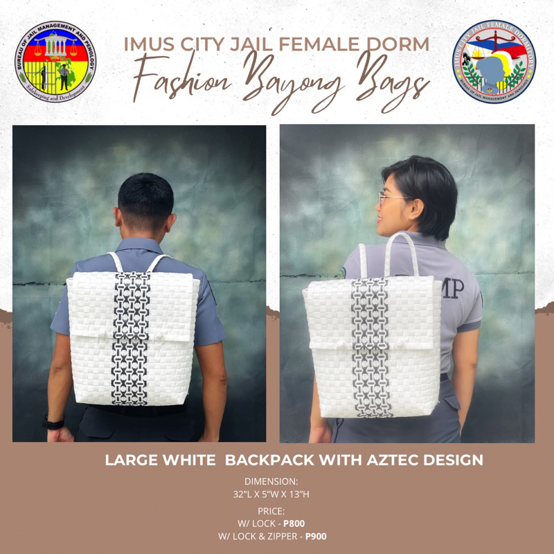 BACKPACK Fashion Bayong Bag Made by the PDL | Shopee Philippines