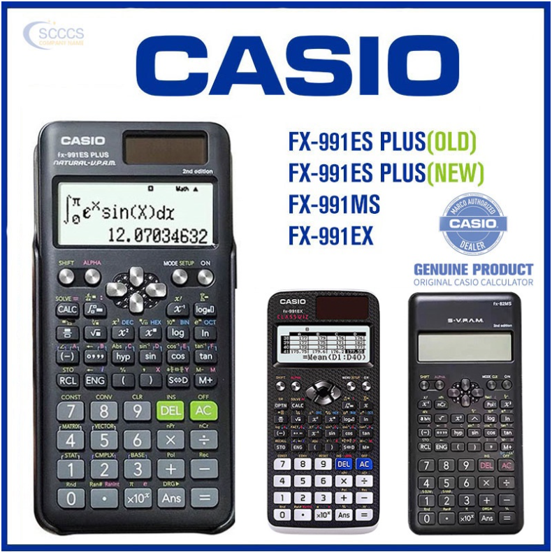 CASIO-991ES plus Junior High School and College Student Calculator ...