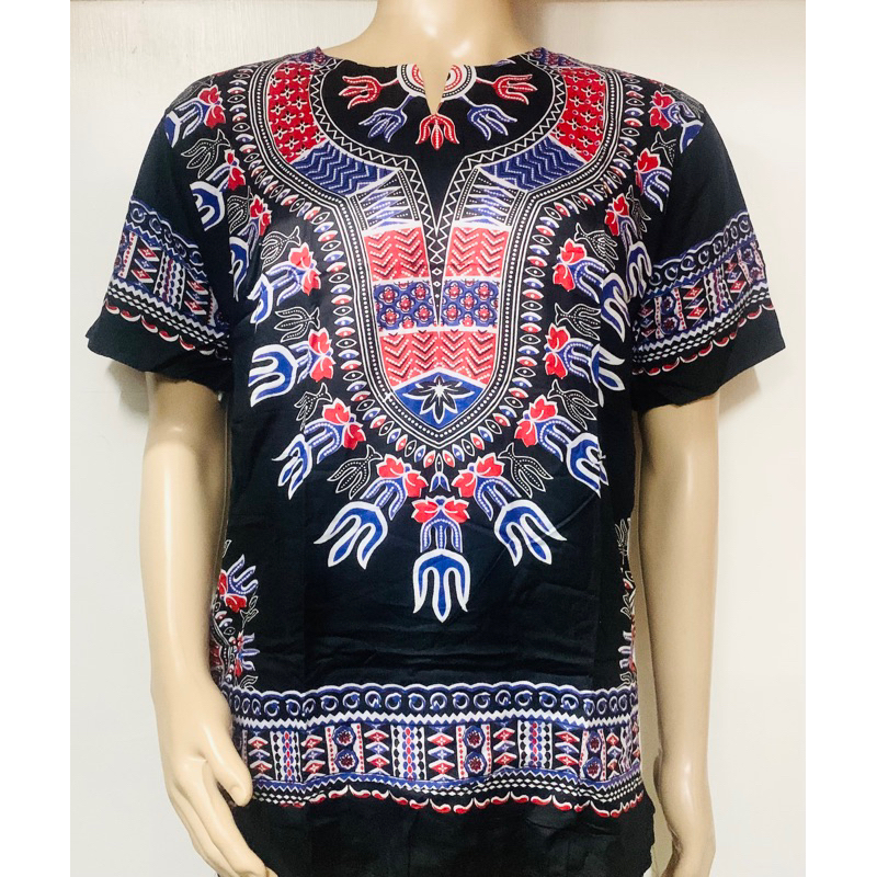 Daishiki Batik Bohemian Tribal Ethnic Shirt (Unisex) | Shopee Philippines