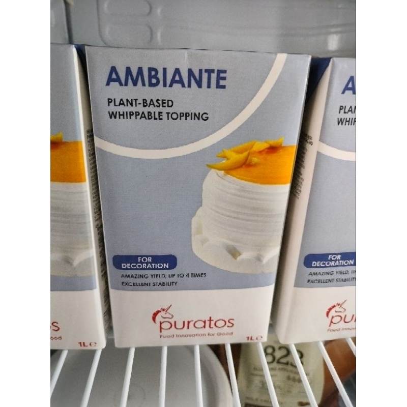 PURATOS AMBIANTE WHIPPING CREAM 1 CASE 12X1L Shopee Philippines