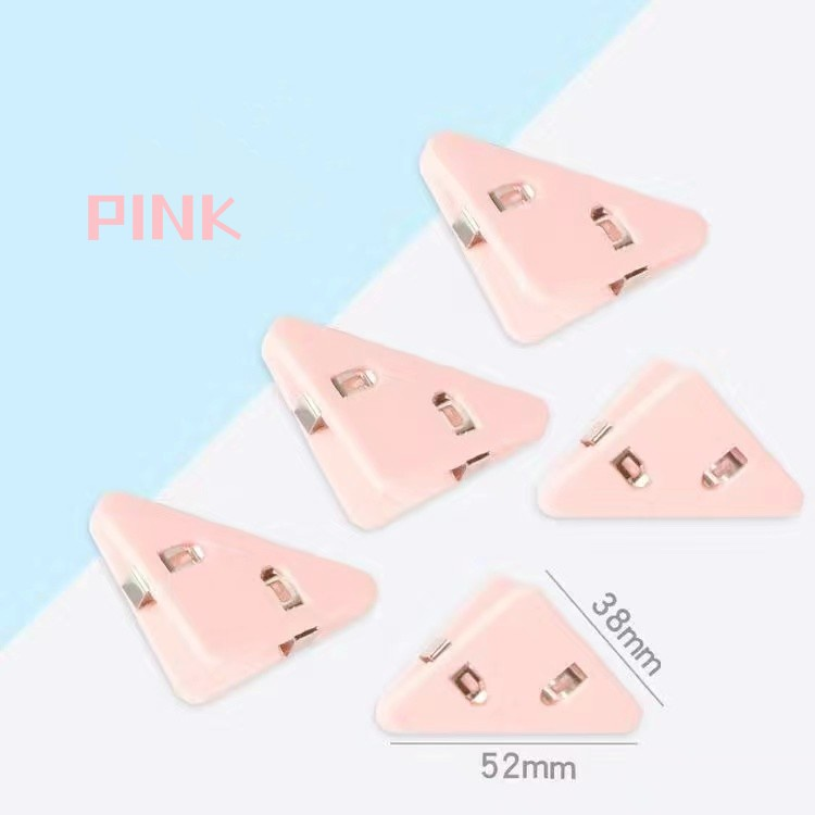 Plastic corner clip Index Clamp Clip small clip edge triangle clip ...