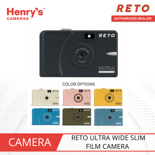 Reto Cam Reto Film Camera Ultra Wide Slim Film Camera Available In 7 ...