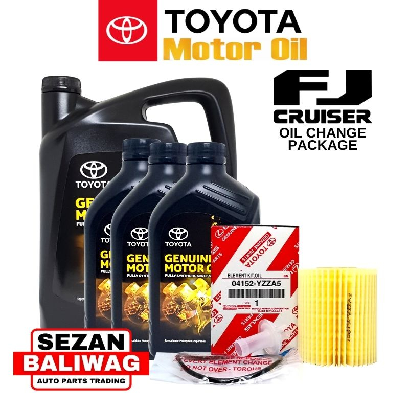 5W-30 FULLY SYNTHETIC 7 LITERS ORIGINAL TOYOTA FJ CRUISER 2006-PRESENT ...
