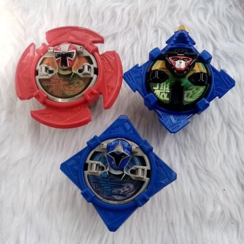 Bandai Shuriken Sentai Ninninger Nin Shuriken Aoninger Shuriken ...