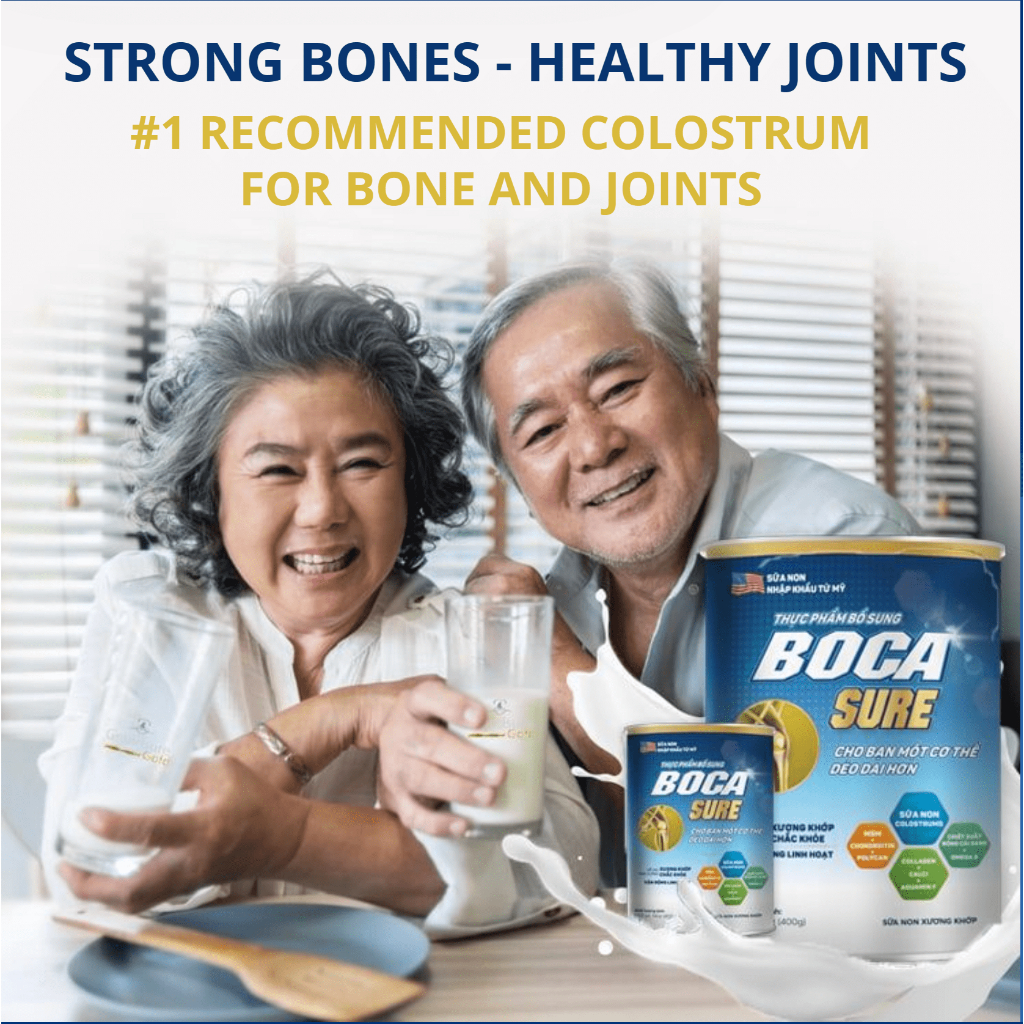 BOCA SURE MILK 400 grams Colostrum Milk for Strong Bones, Joint Pain