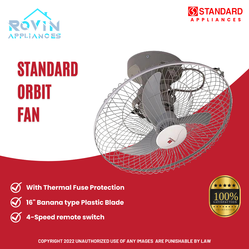 STANDARD ORBIT FAN SOF 16Q Shopee Philippines
