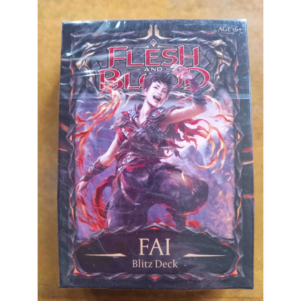 FAB Flesh And Blood TCG: Fai Blitz Deck (Uprising) Sealed English ...