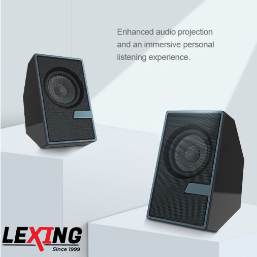 LEXING D07 COMPUTER SPEAKER (MINI SPEAKER) | Shopee Philippines