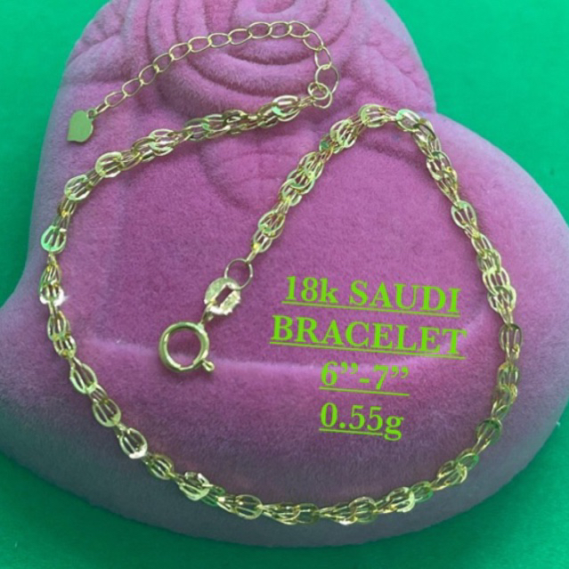 PAWNABLE 18k SAUDI GOLD PHOENIX BRACELET Shopee Philippines