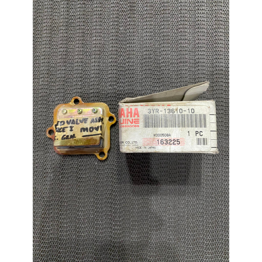 FORCE 1 GENUINE YAMAHA REED VALVE ASSY. (MADE IN JAPAN) | Shopee ...