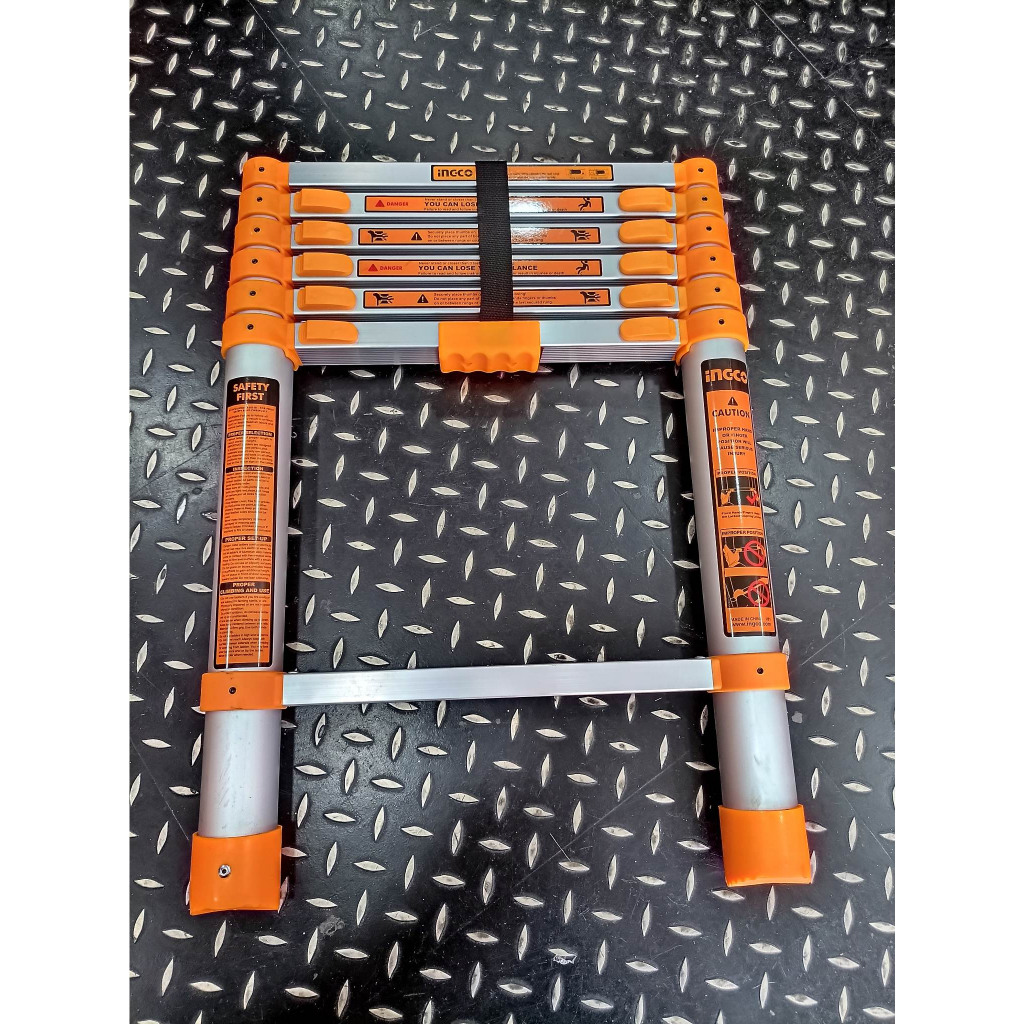 INGCO TELESCOPIC LADDER 6 STEPS (HLAD08061)* MERVILLE | Shopee Philippines