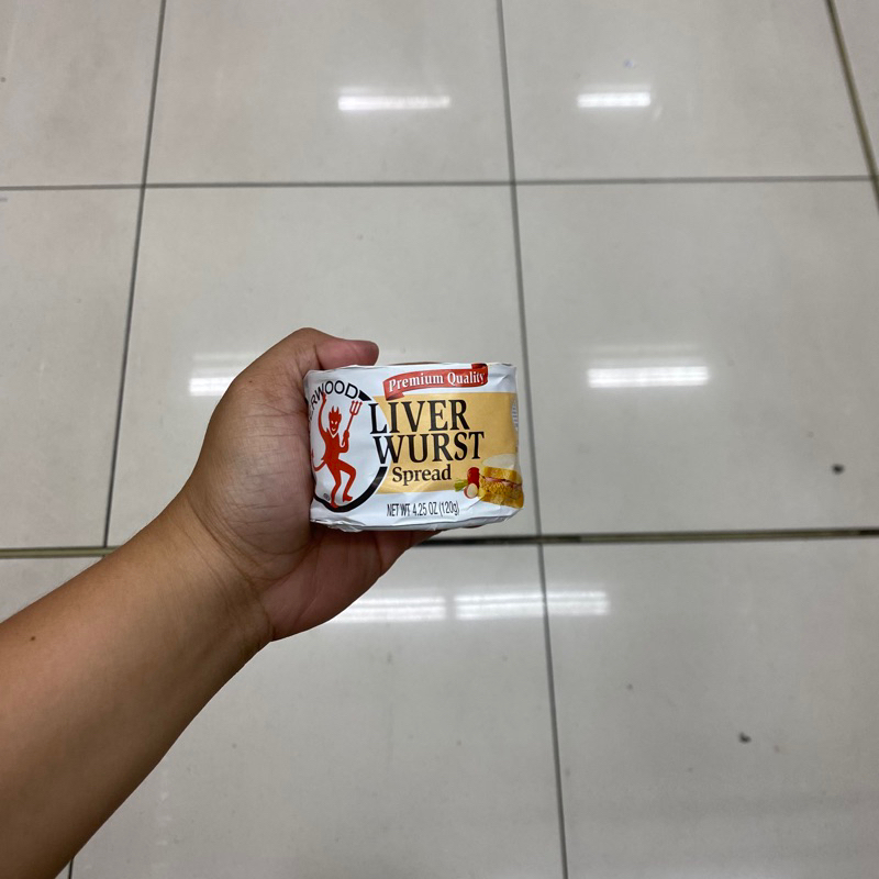 UNDERWOOD PREMIUM QUALITY LIVER WURST SPREAD 120g Shopee Philippines
