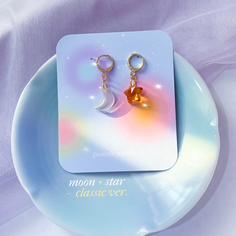 crystal skies ☁︎ ˚｡⋆ stainless steel / 1418K goldplated handmade