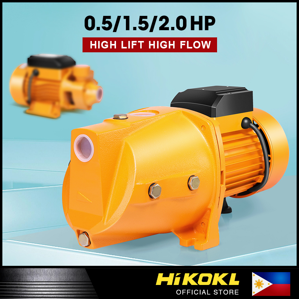 Hikokl Heavy Duty Electric Water Jet Pump 0.5HP 1.5HP 2.0HP Peripheral
