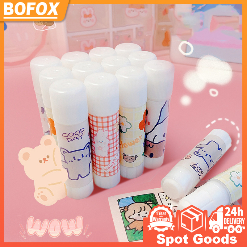 Students Stationery Glue Stick Manual Office Bonding Supplies Solid