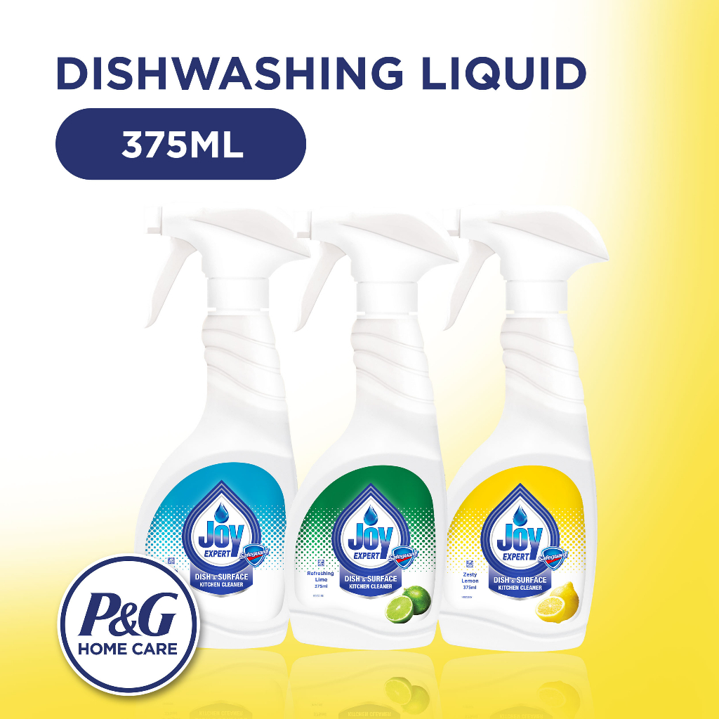 Joy Expert Dishwashing & Surface Kitchen Cleaner Refreshing Lime 375ml