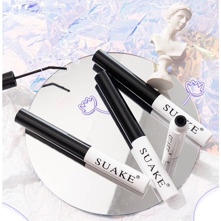 LongLasting Mascara Small Brush Mascara Long Thick Curling Eyelash