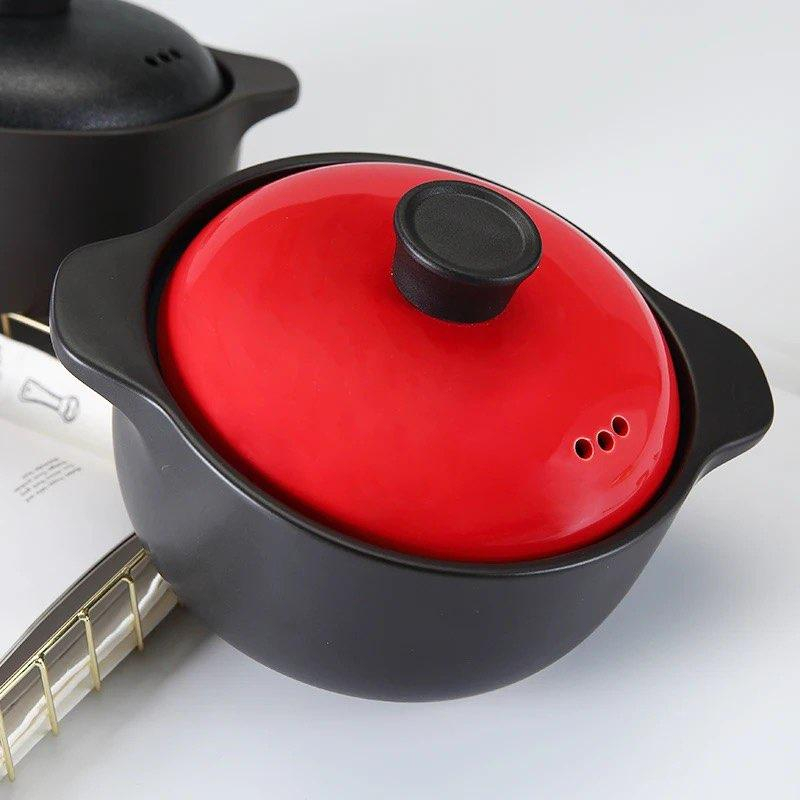 WY3509 5 LITERS CERAMIC MICROWAVABLE SOUP STOCK POT Shopee Philippines