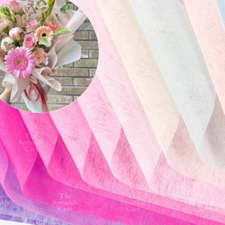 30pcs Light Pink Paper Lining Bouquet Wrapper Flower Packaging Paper