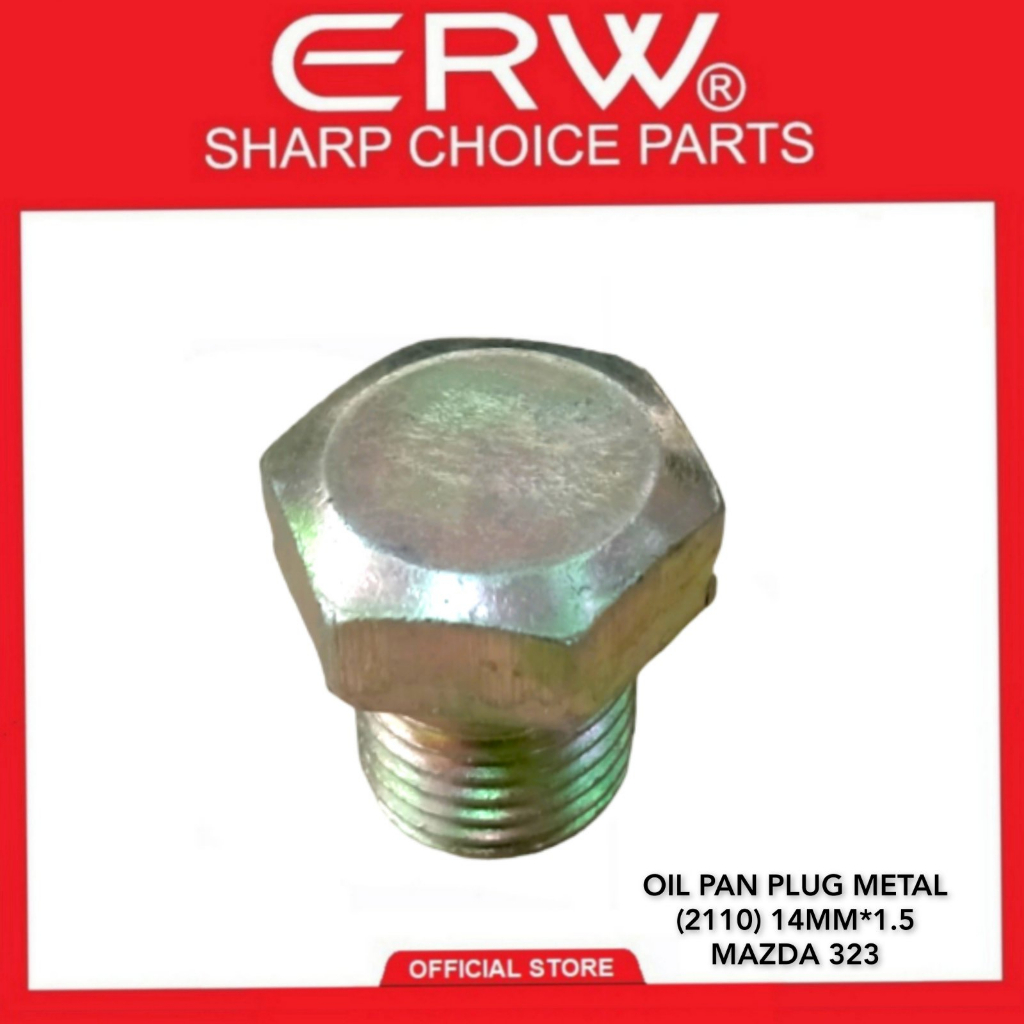 OIL PAN PLUG METAL Replacement part no. (2110) MAZDA 323 14mm*1.5 (1PC
