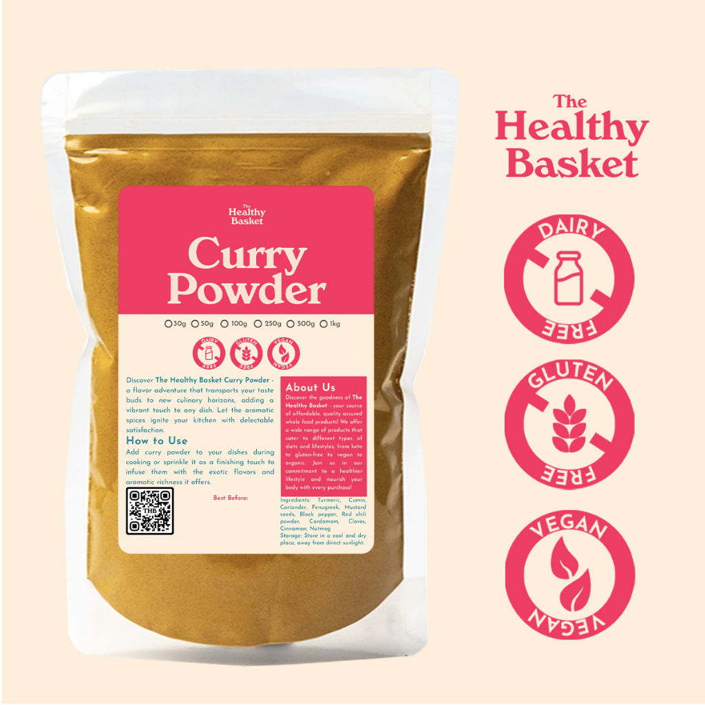 Healthy Basket Curry Powder (250g, 500g & 1kg) | Shopee Philippines
