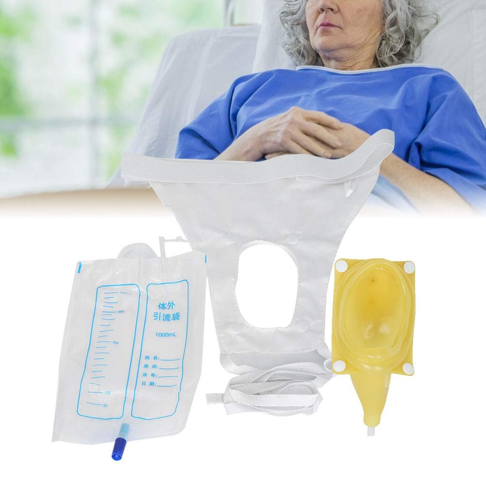 Reusable male female urine bag urinal collector for incontinence bedridden patients Shopee