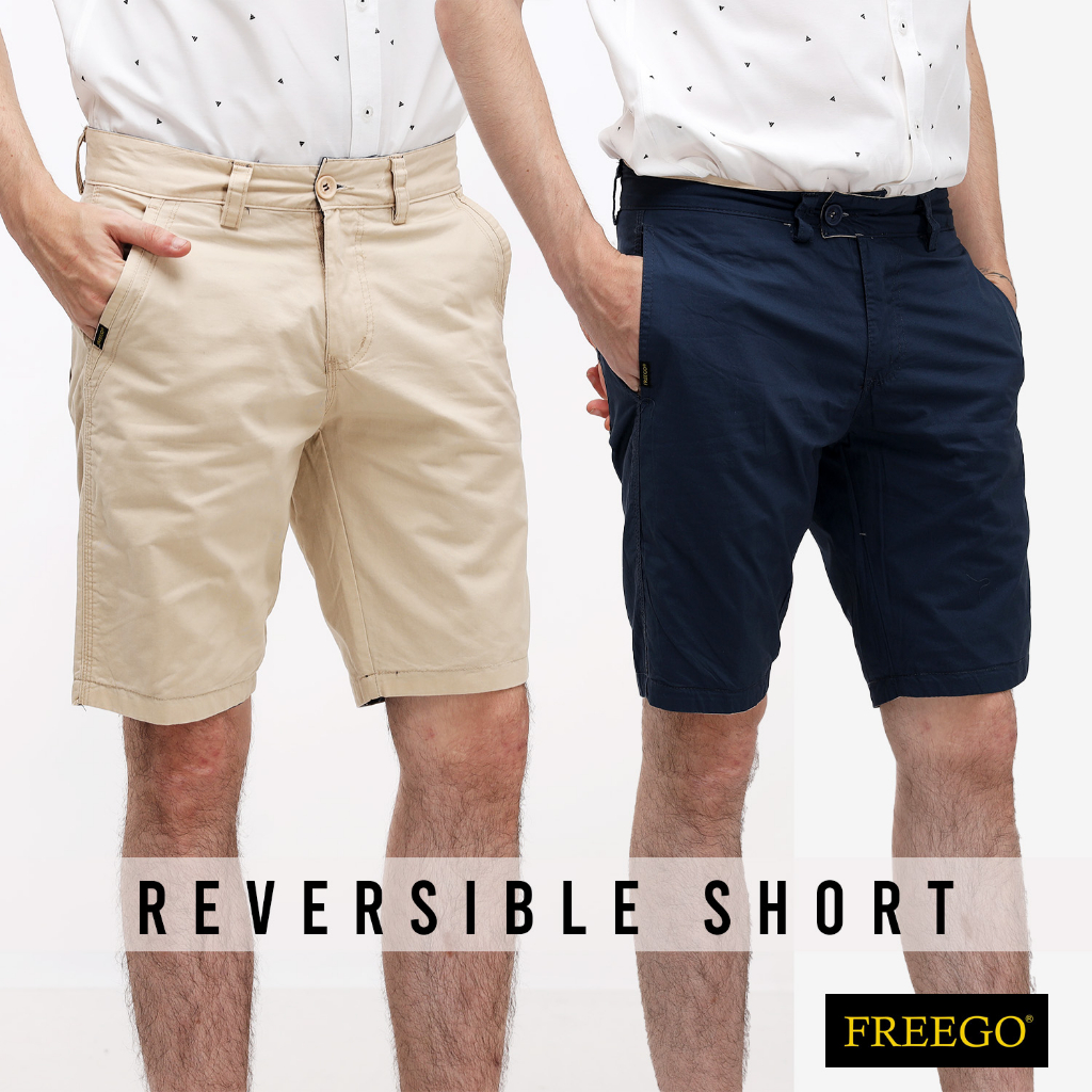 Freego Mens Reversible Shorts GBB34-0001 | Shopee Philippines