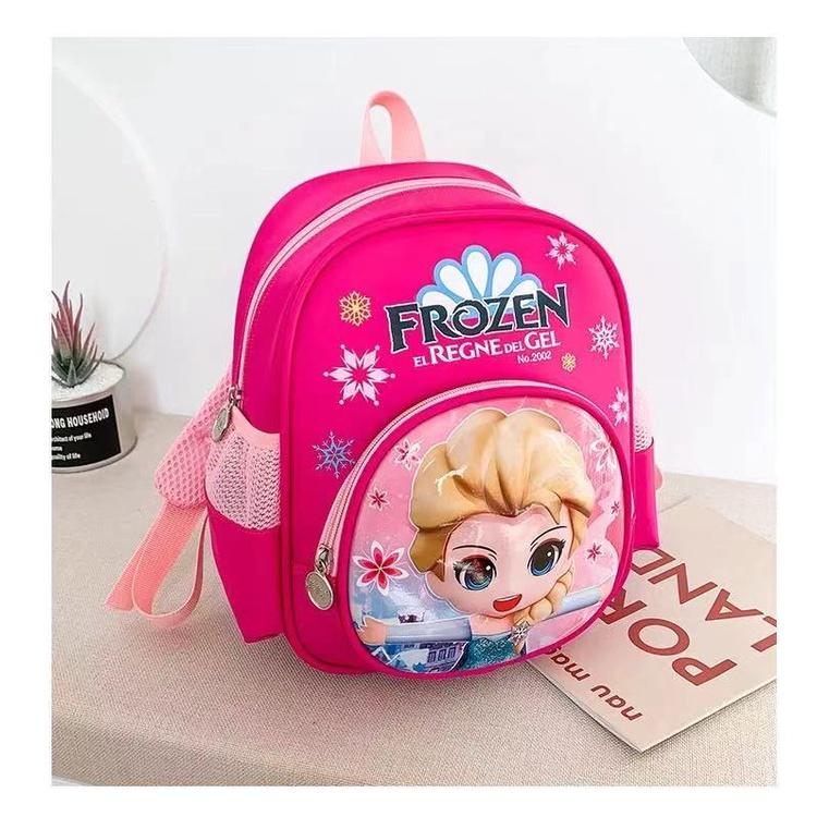 Spiderman school bag Captain America backpack kids bag Frozen elsa Shopee Philippines