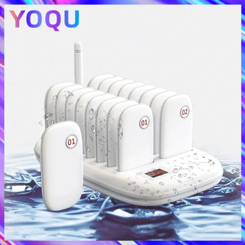 Yoqu Beeper Pager Wireless Pagers For Restaurant Coffee Shop Pager