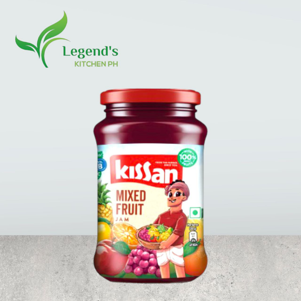 Kissan Mixed Fruit Jam With Real Fruit Ingredients 500g Shopee
