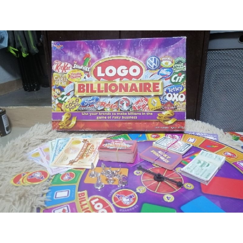 Logo Billionaire Board Game Shopee Philippines