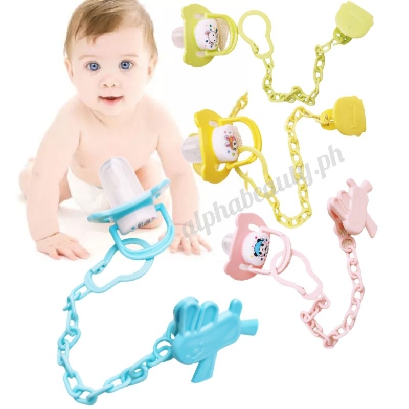 AB Silicone Baby Pacifier with Handle I Baby Pacifier Shopee Philippines