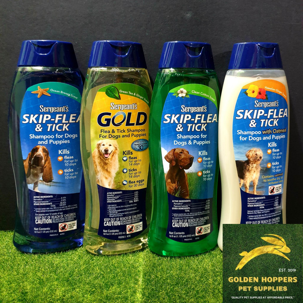 Sergeant's Skip Flea and Tick Dog Shampoo (532ml) Shopee Philippines