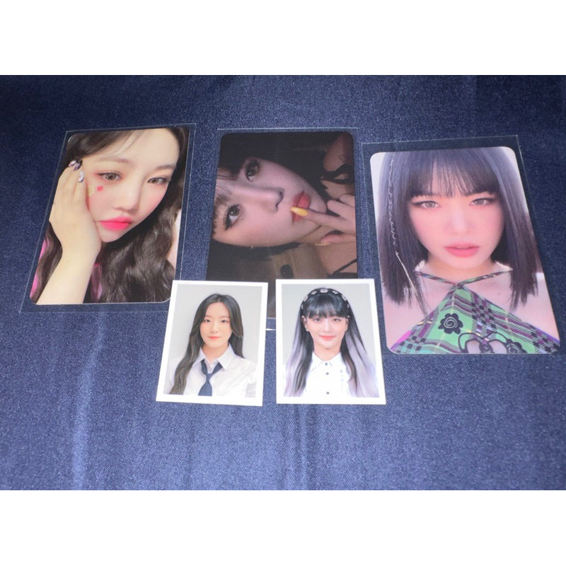 SOOJIN photocard SET ( plus shuhua and minnie ID) | Shopee Philippines