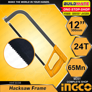 BUILDMATE Ingco 12 inch Hacksaw Frame Hack Saw Lagare with Blade 300mm ...