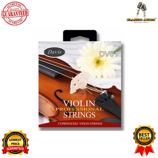 Classic Audio Davis/Global/Thomson violin string (Original) Shopee