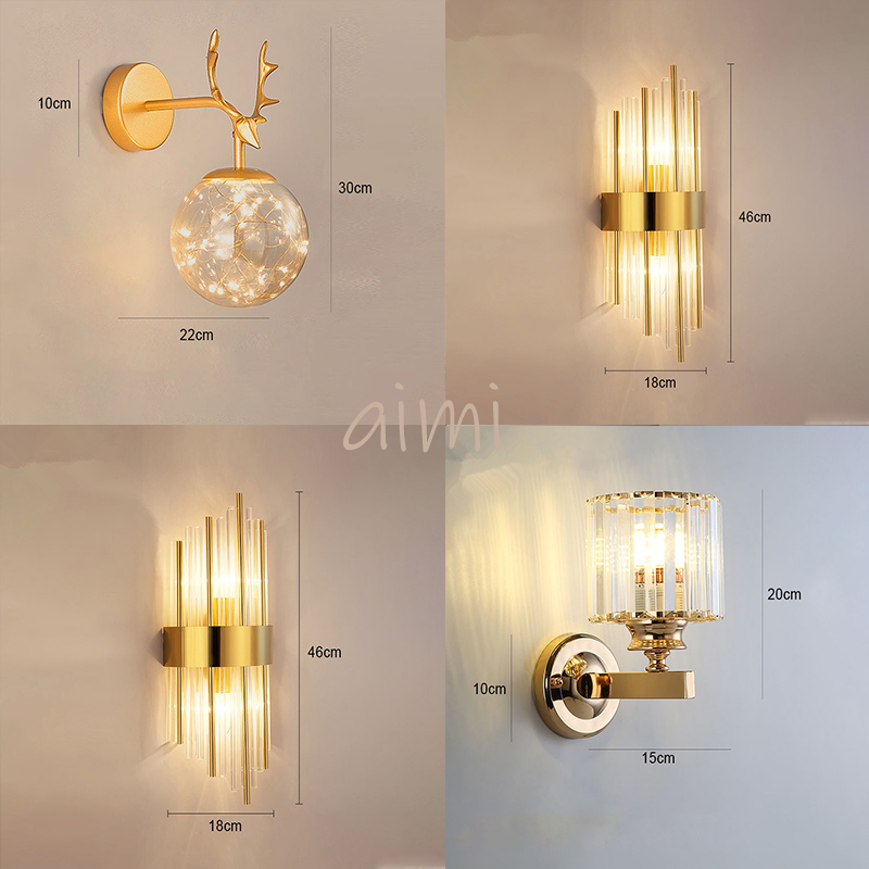 Modern Minimalist Wall Light Indoor Nordic Decor Wall Lamp Bedroom